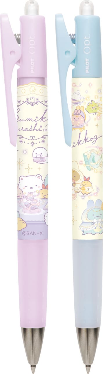 【すみっコぐらし】「オプトボールペン」各418円