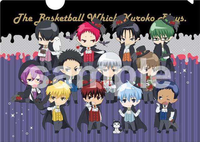 A4クリアファイル (全1種／378円)｜黒子のバスケ Vampire Party in J-WORLD TOKYO