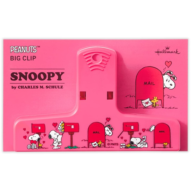 【PEANUTS】ビッグクリップ（POST）￥616