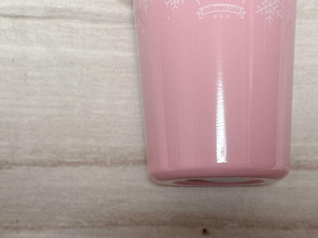 カフェカップVer.のカラーはピンク!