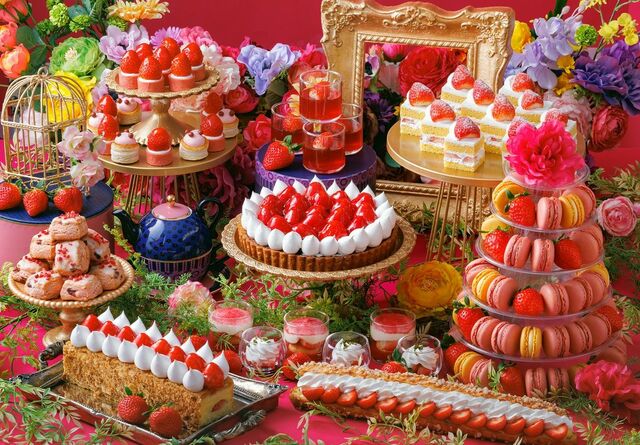 「開催イメージ」＜大人 ￥6,200～/小学生￥3,500/幼児（4歳以上）￥2,500＞【スーパースイーツビュッフェ2024 ～ホテルでいちご狩り～】