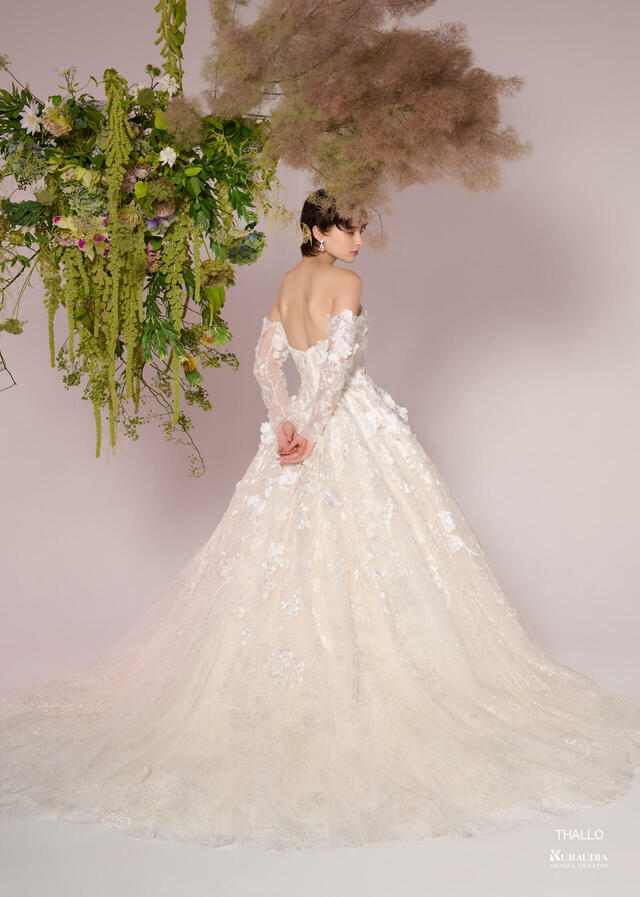 「Irida maison(イリーダメゾン)」新作ウェディングドレス IM-0034_OffWhite