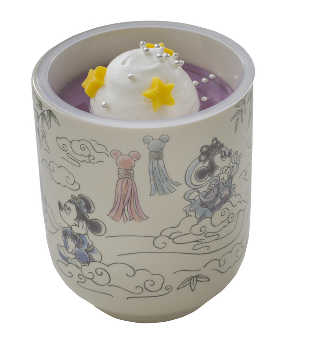 グレープ＆ブルーゼリー、スーベニアカップ付き ¥750