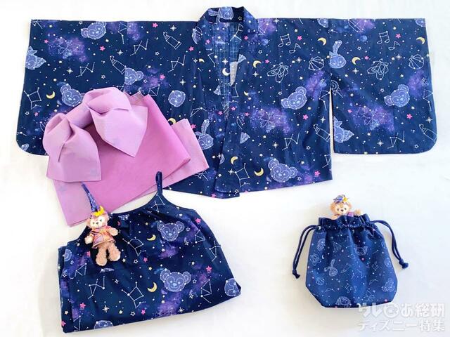 「ダッフィー&フレンズのサマーナイト・メロディー」浴衣