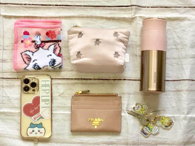 ちょっとしたお出かけの持ち物が収納可能♪