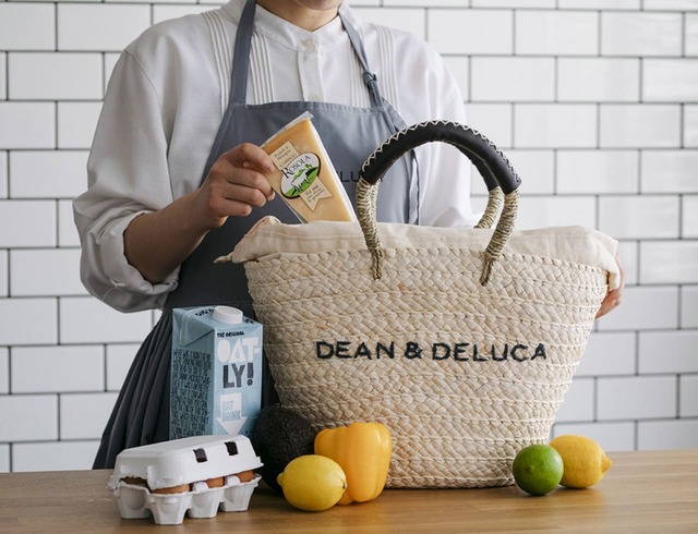 【DEAN ＆ DELUCA × BEAMS COUTURE】保冷カゴバッグ・使用イメージ
