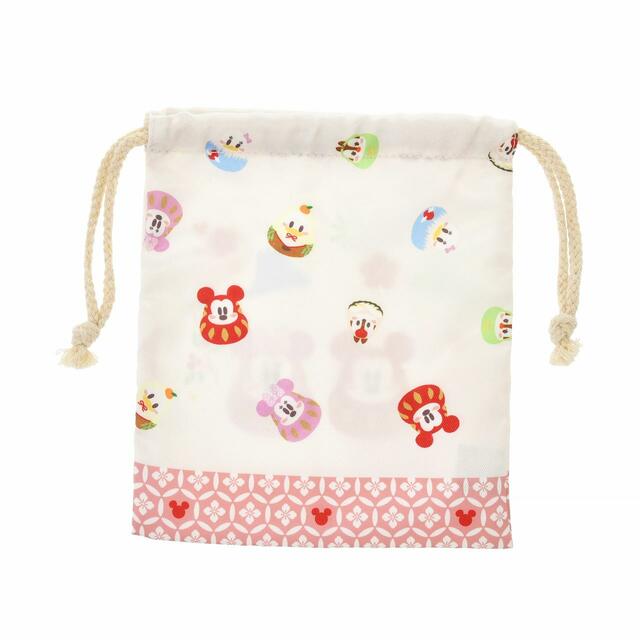 ミッキー＆フレンズ 巾着 NEW YEAR 2024 1,100円