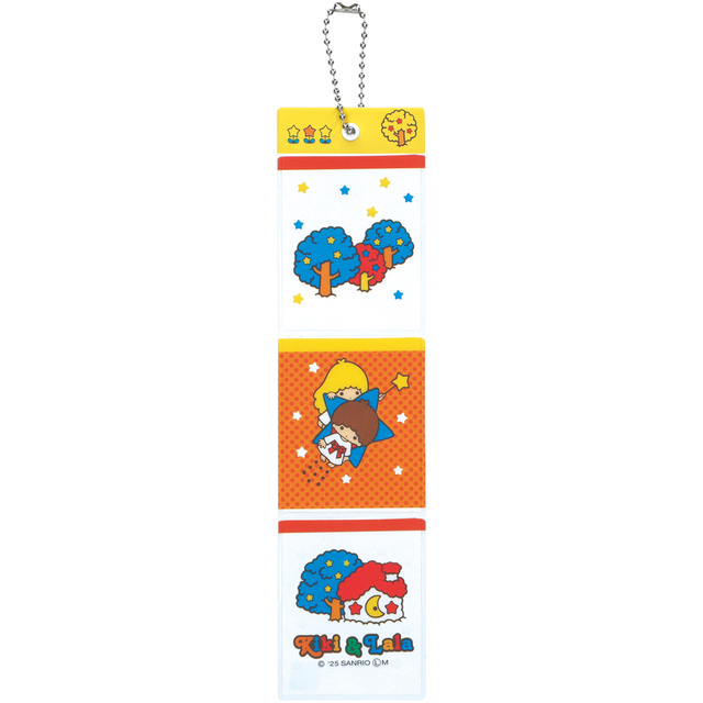 サンリオキャラクターズ レコード盤風フラットポーチ「リトルツインスターズ」