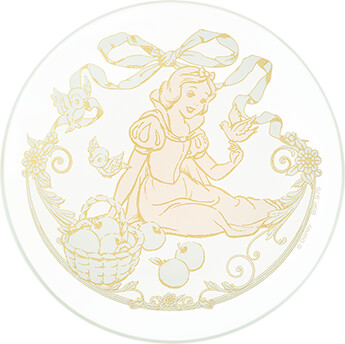 D賞 ガラスプレート © Disney