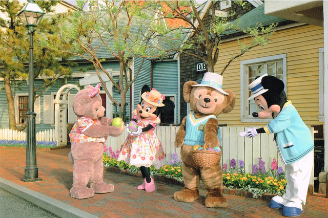 「ミッキーとダッフィーのスプリングヴォヤッジ」ポストカード