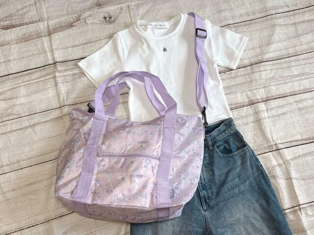 柄物なので、シンプルなコーデに合わせるのがおすすめ