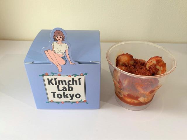 【Kimchi Lab Tokyo】「ウズラキムチ」価格￥550（税込）