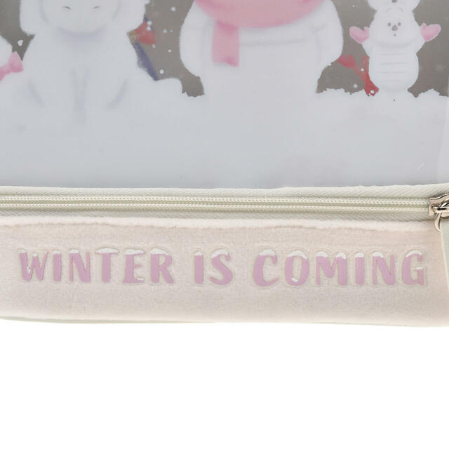 プーさん、ピグレット、イーヨー ポーチ 2段式 WHITE POOH 3,300円