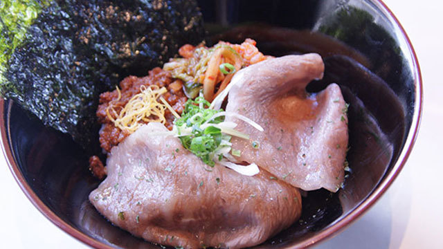 コソットSP／最高級 A5 サーロインの焼きしゃぶ女子丼