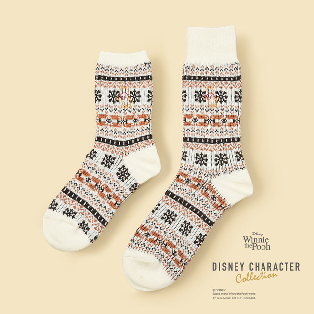 男女共通柄 プーさん 各1,980円（税込）