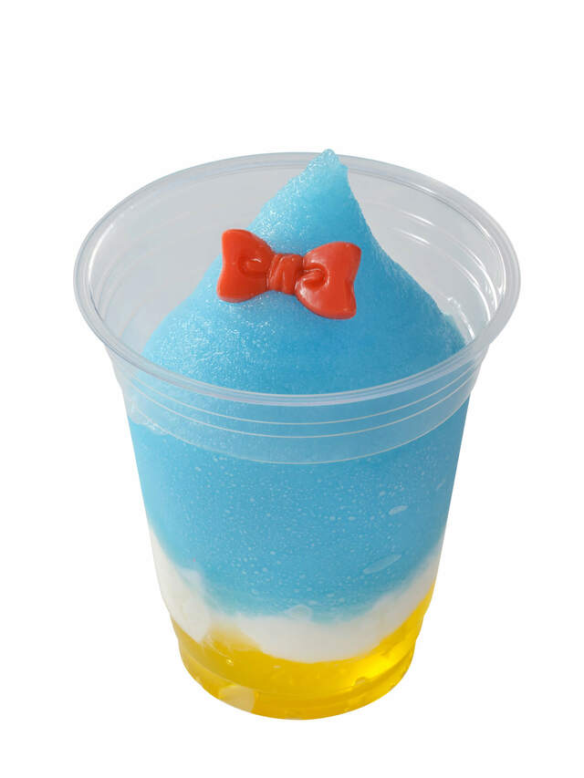 グレープフルーツスムージー（ミルクプリン） 700円｜販売店舗：トルバドールタバン｜ 東京ディズニーランド ディズニー・パルパルーザ「ドナルドのクワッキー・ダック！ダック！ダックシティ！」スペシャルグッズスペシャルメニュー