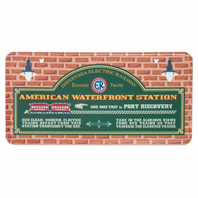 サインプレート 2,500円｜東京ディズニーシー22周年記念グッズ｜販売店舗：東京ディズニーシー「スチームボート・ミッキーズ」｜発売日：2023年9月4日（月）