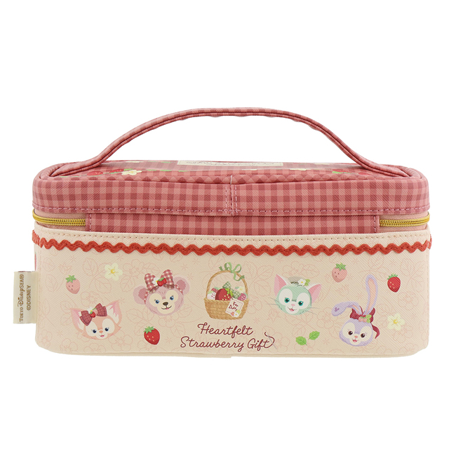 「ダッフィー&フレンズのハートフェルト・ストロベリーギフト」ポーチ
