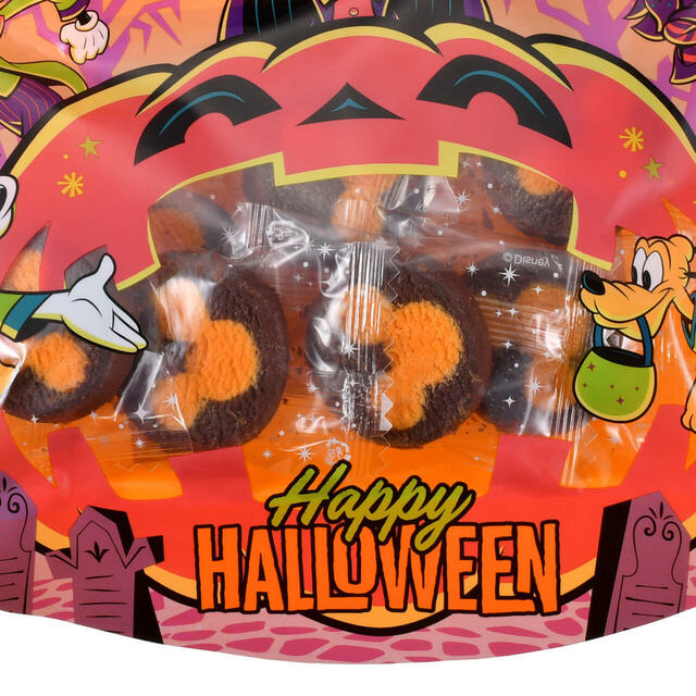 ミッキー&フレンズ 焼きチョコレート ミッキーアイコン柄 DISNEY HALLOWEEN 900円