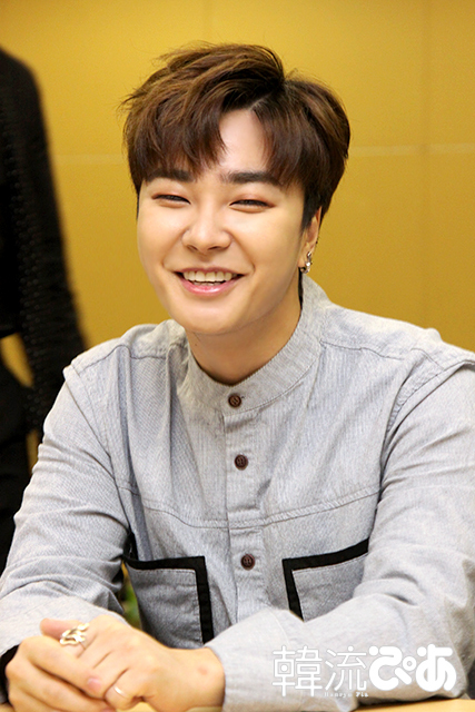 BOYFRIENDジョンミン＠韓流ぴあ取材