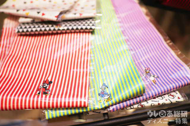 ミッキー、ミニー、ドナルド、デイジーデザインで楽しめる半襟もバリエーション豊かで嬉しい!