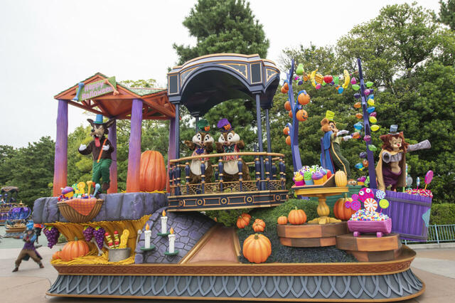 東京ディズニーランド「ザ・ヴィランズ・ハロウィーンInto the Frenzy”」プレスプレビューの様子