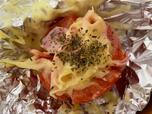 【トマトとベーコンチーズのホイル焼き】おしゃれな味わい？！