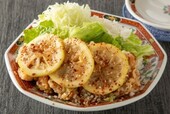 爽やかレモン油淋鶏丼