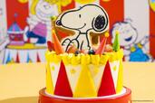 「スヌーピー・オン・ステージ」＜期間：2024年7月6日〜9月16日＞【【スヌーピー】カラフルな“サーカススイーツ”が食べ放題！ヒルトン広島でスヌーピーと仲間たちの夏のスイーツカーニバル！】