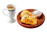 「チーズトーストセット(みそ汁orドリンク)」520円(税込)