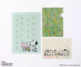 【PEANUTS×Afternoon Teaの新シリーズ】クリアファイル(3枚セット) ¥825