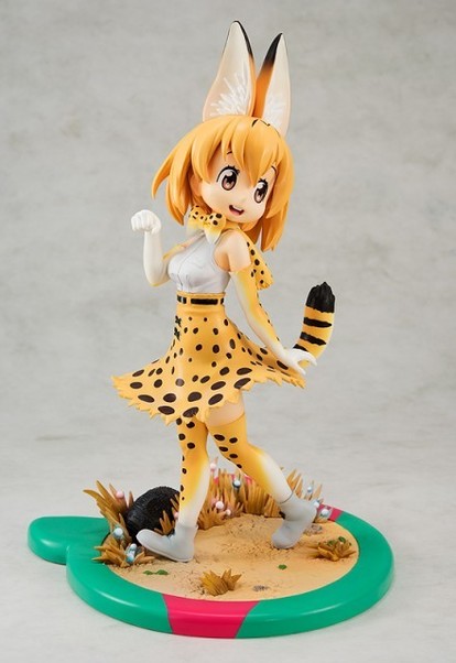 けものフレンズ』サーバルが1/7スケールフィギュア化！「さばんなちほ