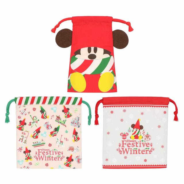 きんちゃくセット｜2,200円｜縦約20×横約12cm、縦約19×横約17cm×2枚 3枚セット