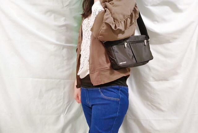 【Calvin Klein(カルバン・クライン)ショルダーバッグ】ワンショルダーとしても、かっこいい!
