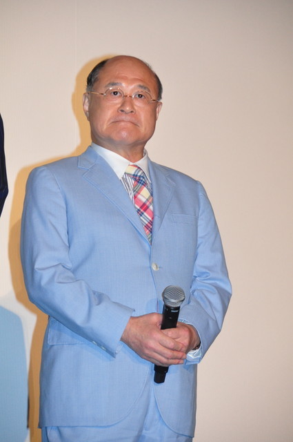 映画『HERO』初日舞台挨拶／角野卓造