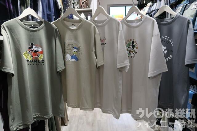 ワークマン　ディズニー半袖ドライTシャツ