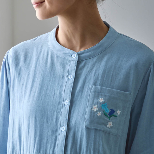 ダブルガーゼのフレアパジャマ「ティンカー・ベル」|¥5,990 (税込)