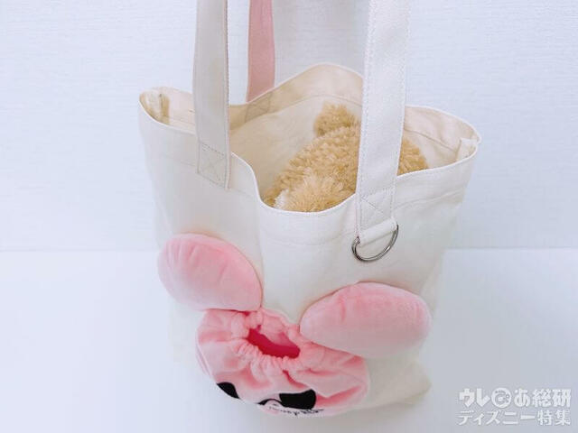 Sサイズのダッフィーが入ります