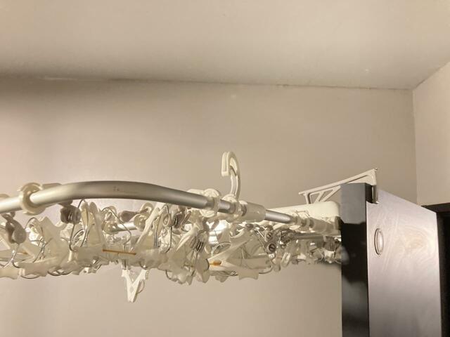 【カインズ 楽カケ アルミ大型洗濯ハンガー 48ピンチ】部屋干しの味方