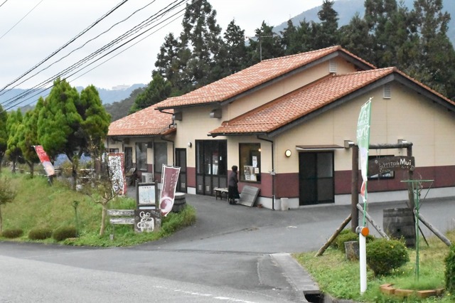 香木の森の向かいにあるジェラート屋