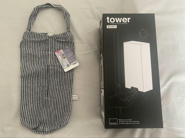 山崎実業とダイソーの便利なレジ袋ストッカーをレビュー！