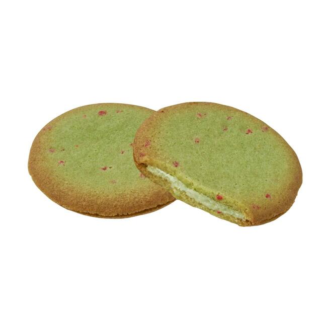 ピスタチオ＆ラズベリーラングドシャクッキー　限定クッキー・ピスタチオ＆ラズベリー