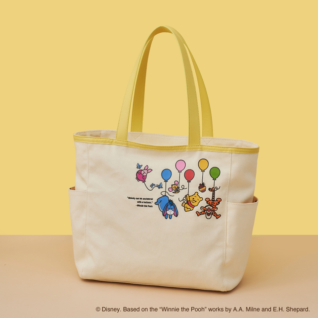 サマタバパッチワークトート ¥14,300｜サマンサタバサ「くまのプーさん」コレクション