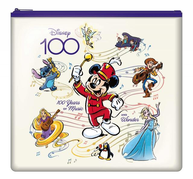 E賞 フラットポーチ｜Happyくじ「Disney100」