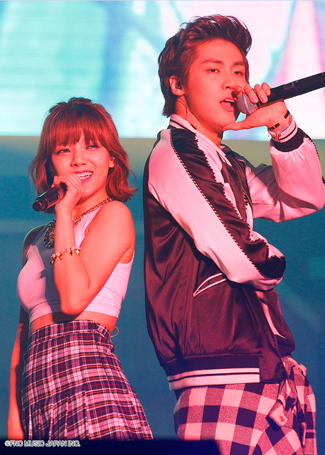 ジミン(AOA)＆スンヒョプ(N.Flying) 「FNC KINGDOM」東京公演