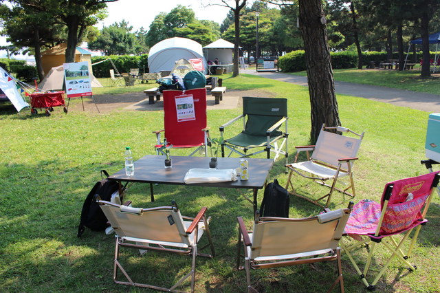 チェアリングも人気。