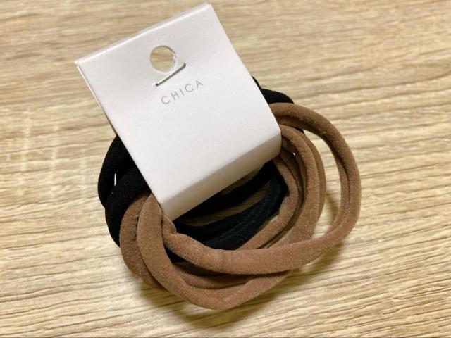 【3COINS 8本セット ジャージヘアゴム】8本セットでお得