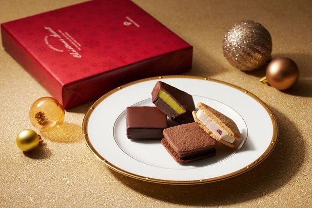 【東京ギフトパレット VANILLABEANS THE ROASTERY TOKYO「クリスマスアソート 4個入」¥1,728】クリスマス限定のアソートボックス