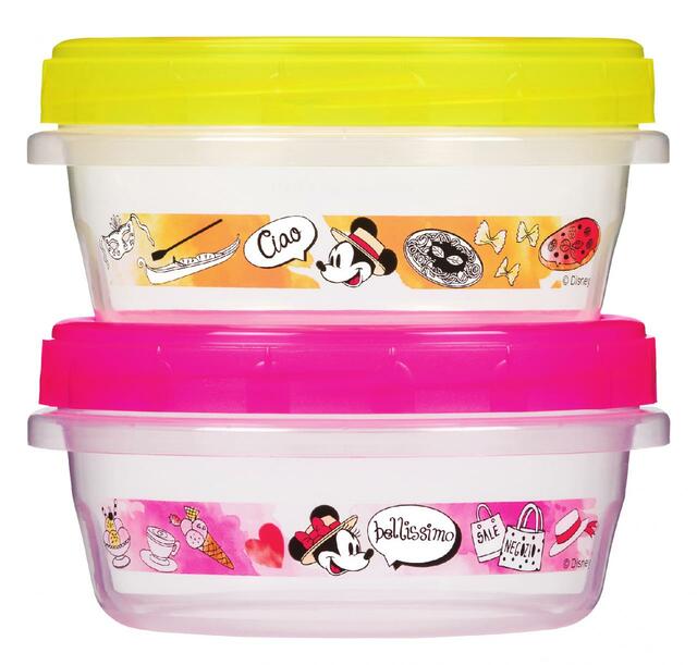 ジップロック スクリューロック 300ml 2個入 <Disney> 24