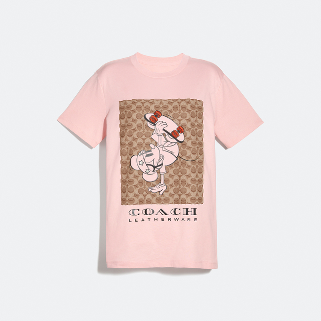 Skateboard Tshirt - Disney x Coach - Women's